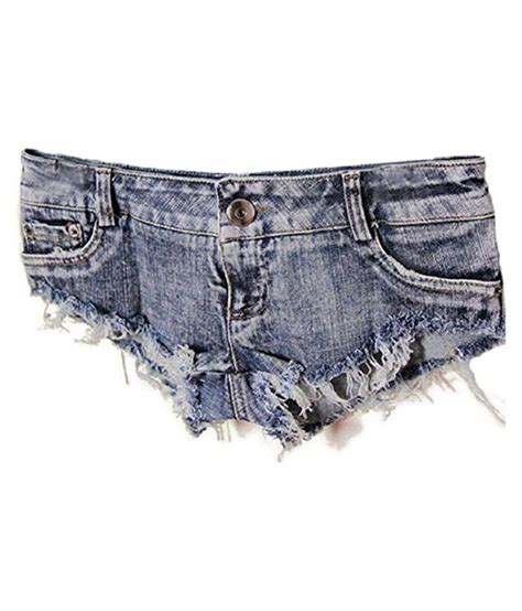 Women Sexy Cut Off Low Waist Denim Jeans Shorts Short Mini Hot Pants