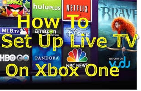 How To Set Up Tv On Xbox One Live Tv On Xbox One Youtube