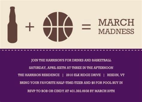 March Madness Party Ideas From Purpletrail March Madness Parties