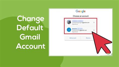 How To Change Default Gmail Account Internet Homes