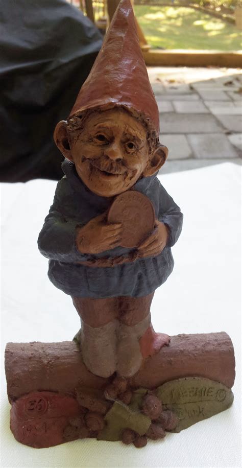 Tom Clark Gnome Meenie 36 1984 Figurine Cairn Signed Elf Face Tom