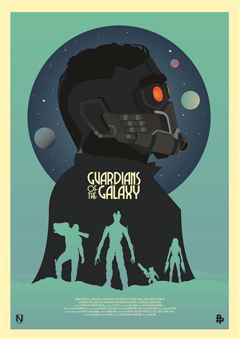 Guardians Of The Galaxy Poster Art Series From The Poster Posse