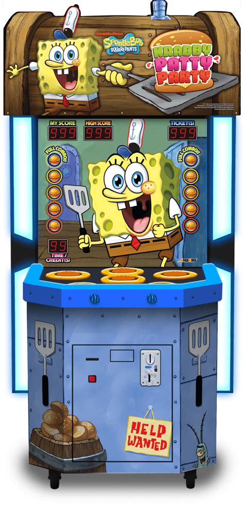 Krabby Patty Party Arcade Game Andamiro Usa