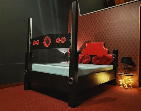 Made To Order Classy Upholstered Bondage Bed Xrated Beds