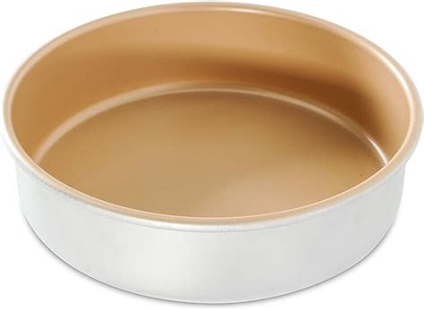 Nordic Ware Natural Aluminum Nonstick Commercial Round Layer Cake Pan Amazonca Home And Kitchen