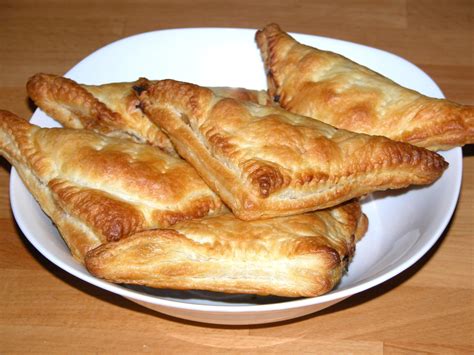 Gefüllte Blätterteigtaschen Apfel Zimt Rezept mit Bild