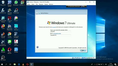 Tutorial Install Windows 7 Menggunakan Virtualbox Youtube
