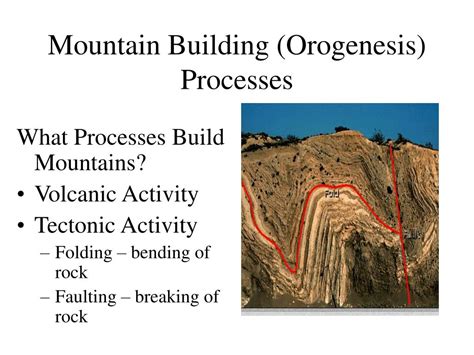 Ppt Mountain Building And Geologic Structures Powerpoint Presentation