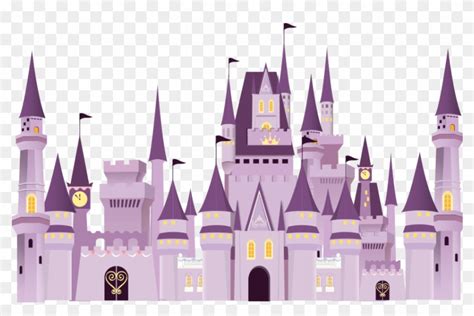 Disney Castle Cartoon Cartoon Walt Disney Castle Hd Png Download