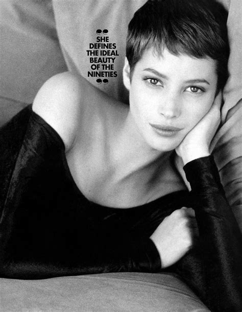 Christie Turlington Pixie Haircut Short Hair Styles Pixie Hairstyles