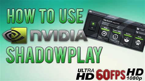 nvidia shadowplay instant replay setup guide read description youtube