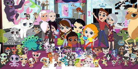 Cartoon Characters From Lps Littlest Pet Shop