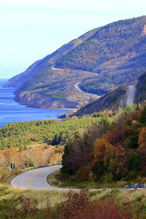 Autumn Color On The Cabot Trail Cape Breton Canada Photograph By Gary