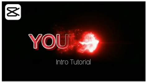 How To Make Intro Text In Capcut Video Intro Tutorial Youtube