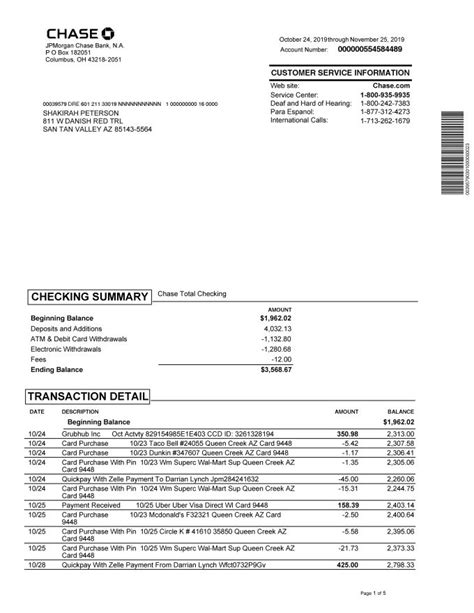 Bank Statements At Low Price Statement Template Bank Statement Banking