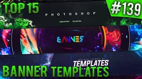Top 15 Photoshop Banner Templates 139 Free Download Youtube