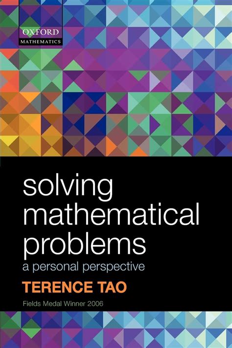 Buy Solving Mathematical Problems A Personal Perspective Book Online At Low Prices In India
