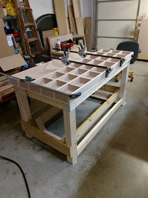 This variety of plywood is designed to be very durable in the face of both physical wear and rain damage. Torsion Box Workbench For My Woodshop - What I Did - With ...