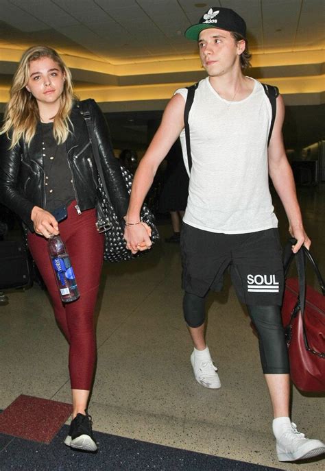 Airport Arrival From Brooklyn Beckham And Chloë Grace Moretzs Cutest Moments E News