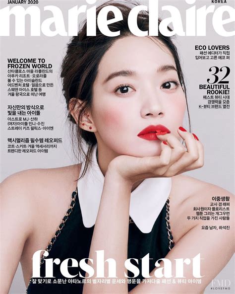 Cover Of Marie Claire Korea January 2020 Id 54226 Magazines The Fmd
