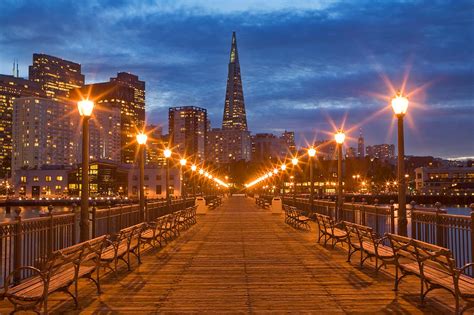 San Francisco At Night Photograph By Dan Leffel Fine Art America