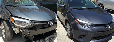 Toyota Corolla Before And After Photos Collision Center Of Delray
