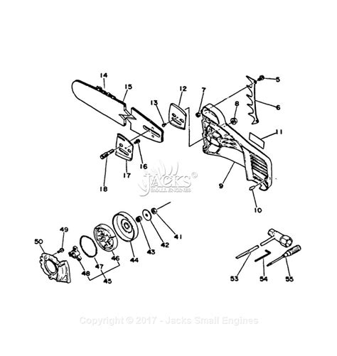 Echo Cs 550evl Parts Diagram For Clutch Cutting Attachment Tools