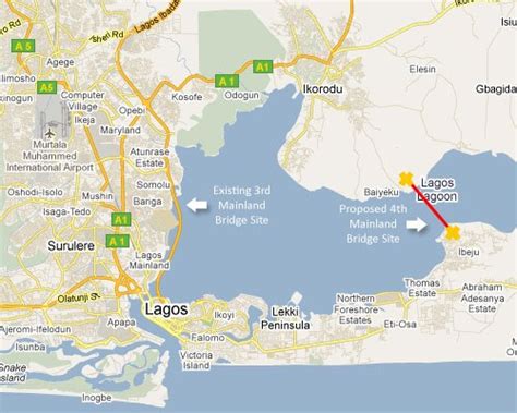 6° 27' 11 north, 3° 23' 45 east. Bridging lagoons in Abidjan, Lagos - EnviroNews Nigeria