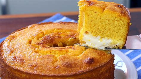 Bolo De Milho Com Requeijao