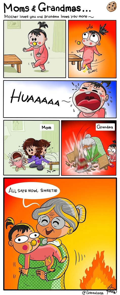the comic strip for mom and grandmas