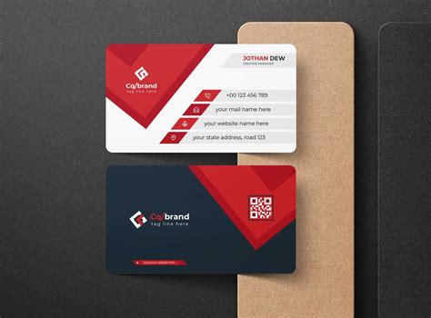 Modern Corporate Business Card Template Design By Shahin Uddin On Dribbble
