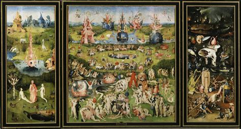 Hieronymus Bosch Trittico Il Giardino Delle Delizie Etsy Italia