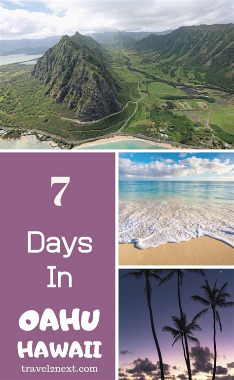 The Perfect Oahu Itinerary 7 Days Travel Around The World Turtle