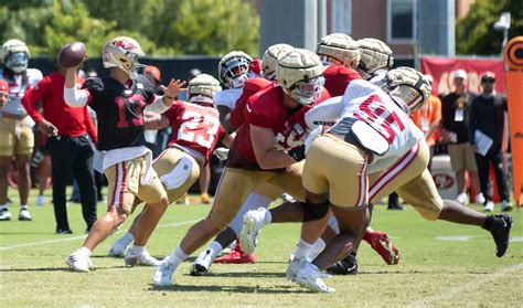 San Francisco 49ers Training Camp Updates And Player Transformations