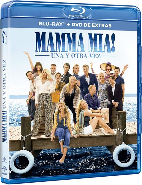 Mamma Mia Una Y Otra Vez Bd Dvd Extras Blu Ray Amazones Lily