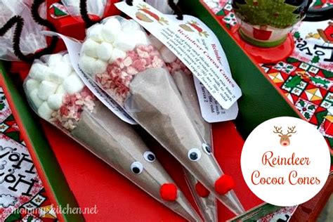 Diy Reindeer Cocoa Cones — Mommys Kitchen