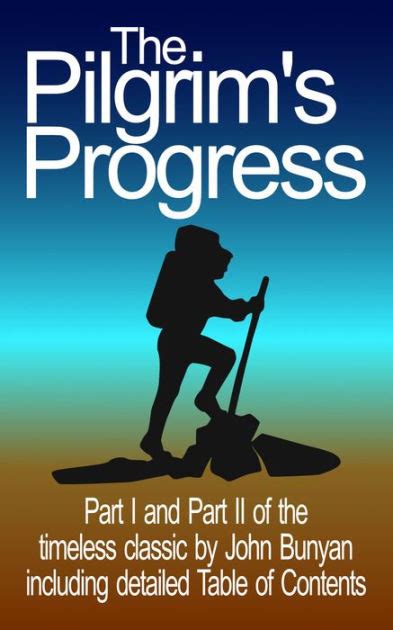 Pilgrims Progress Parts 1 And 2 With Detailed Table Of Contents By