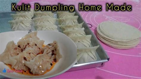 Sambil menunggu, bikin kulit dimsum. Resep Cara Membuat Kulit Dumpling Wrapper Home Made ...