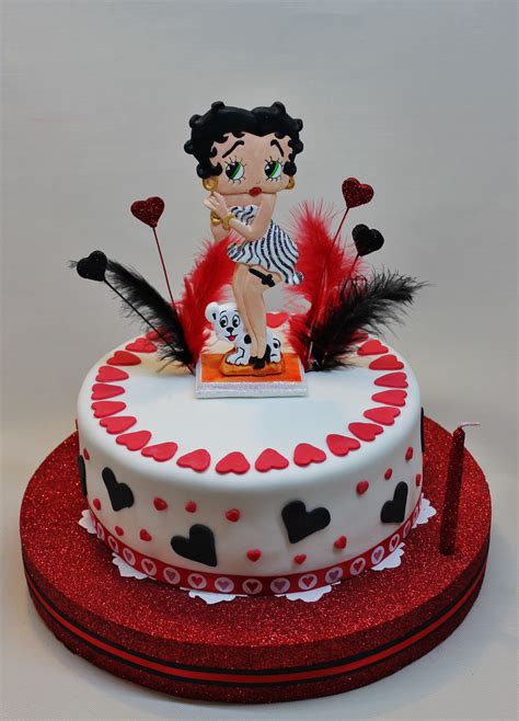 Betty Boop Cake By Violeta Glace Tortas Temáticas Imagenes De Tortas