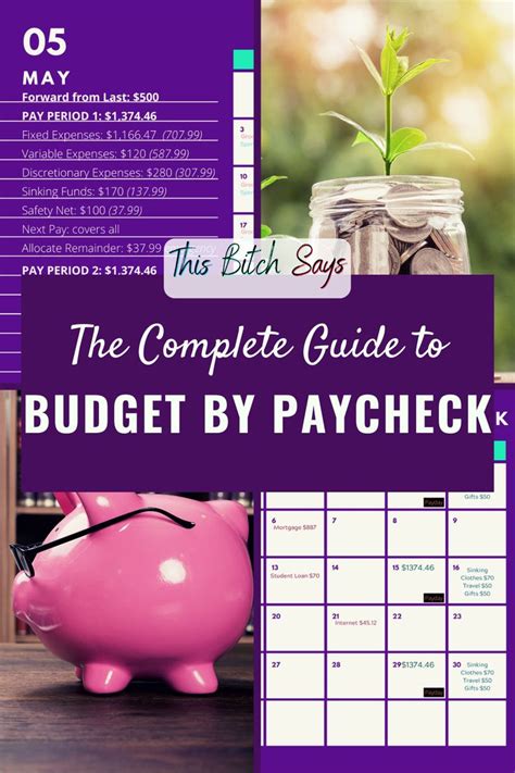 how to budget by paycheck [step by step instructions] this bitch says budgeting saving