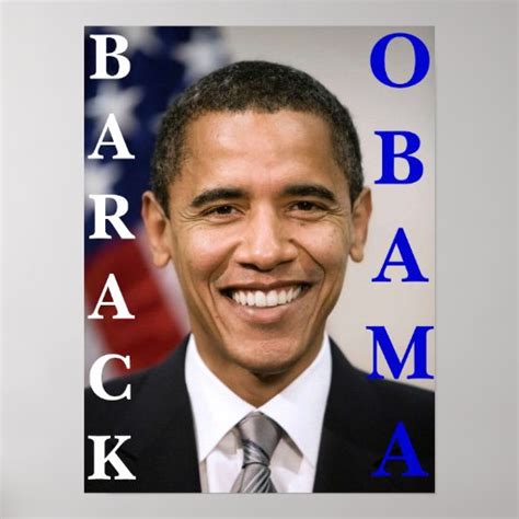 Barack Obama Poster Zazzle