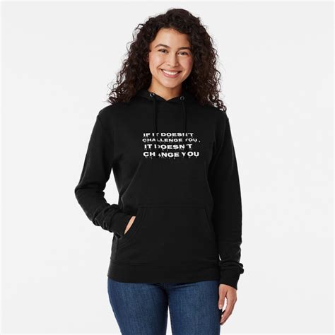 Motivational Quote Lightweight Hoodie By Rymreen Redbubble