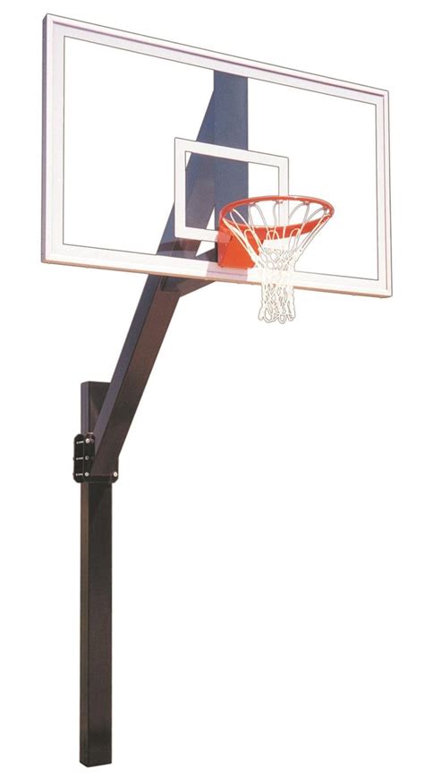 First Team Legend Supreme In Ground Fixed Height Outdoor Basketball