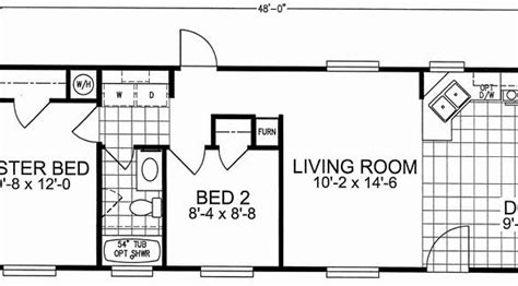 16x40 Mobile Home Floor Plans