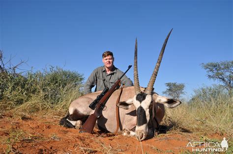 Hunt Gemsbok In Namibia