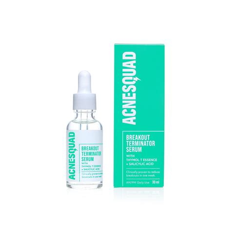Acne Squad Serum For Active Acne With Thymol T Essence Buy Acne Squad