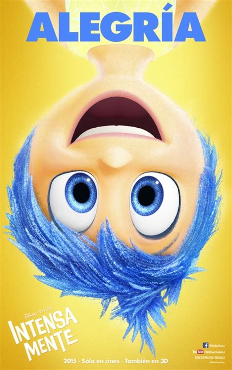 Conoce A Los Personajes De Intensa Mente La Nueva Película De Pixar