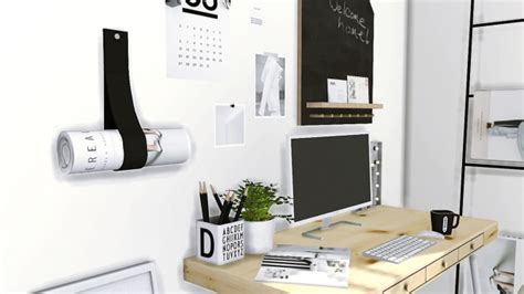 Office Set At Mxims Sims 4 Updates
