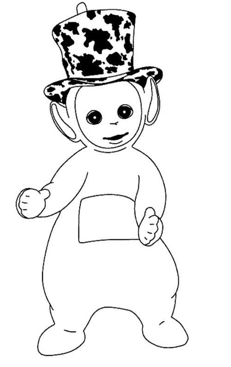 Color this teletubbies free printable coloring page and use your creativity. Dipsy Coloring Page | Coloring Pages | Pinterest