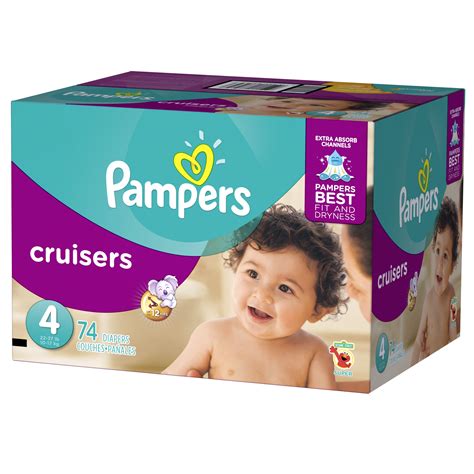 Pampers Cruisers Diapers Super Pack Size 4 70ct Brickseek